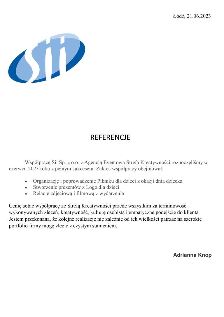 referencje SII